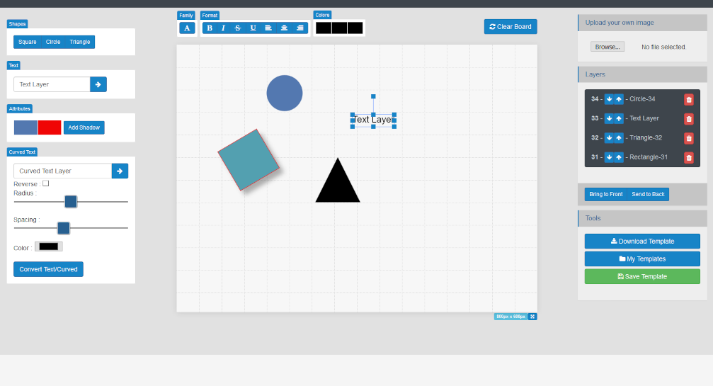 Canvas Product Designer Preview